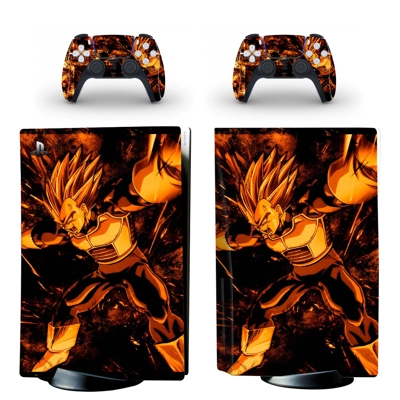 Anime Dragon Ball decal skin for PS5 Disc Edition Console .. Anime Dragon Ball decal skin for PS5 Disc Edition Console ..
