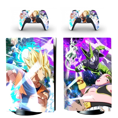 Dragon Ball decal skin for PS5 Disc Edition Console and tw.. Dragon Ball decal skin for PS5 Disc Edition Console and tw..