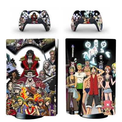 Anime One Piece decal skin for PS5 Disc Edition Console an.. Anime One Piece decal skin for PS5 Disc Edition Console an..