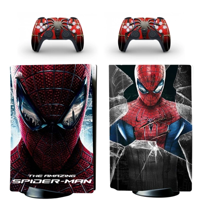 Movie Spiderman decal skin for PS5 Disc Edition Console an.. Movie Spiderman decal skin for PS5 Disc Edition Console an..