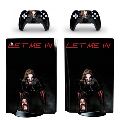 Wwe Bray Wyatt decal skin for PS5 Disc Edition Console and.. Wwe Bray Wyatt decal skin for PS5 Disc Edition Console and..