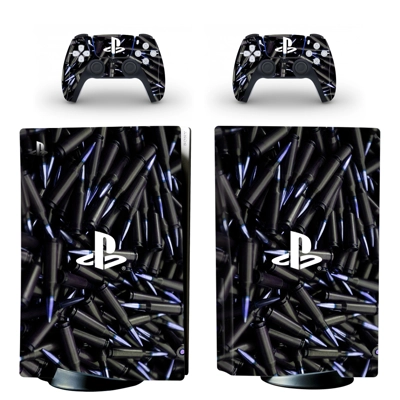 Bullet Texture decal skin for PS5 Disc Edition Console and.. Bullet Texture decal skin for PS5 Disc Edition Console and..