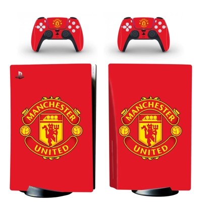 Manchester United decal skin for PS5 Disc Edition Console .. Manchester United decal skin for PS5 Disc Edition Console ..