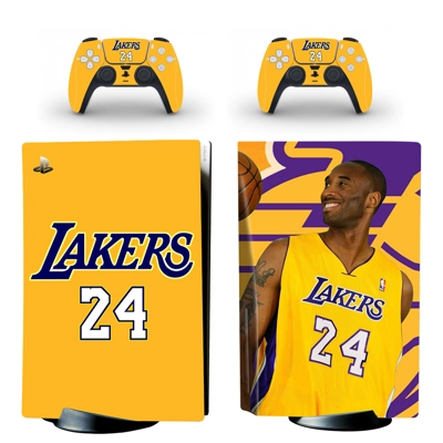Kobe Bryant decal skin for PS5 Disc Edition Console and two Controllers