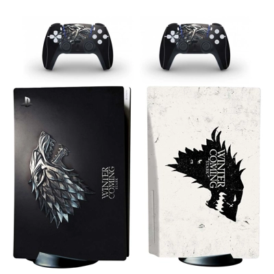 Game of Thrones decal skin for PS5 Disc Edition Console an.. Game of Thrones decal skin for PS5 Disc Edition Console an..