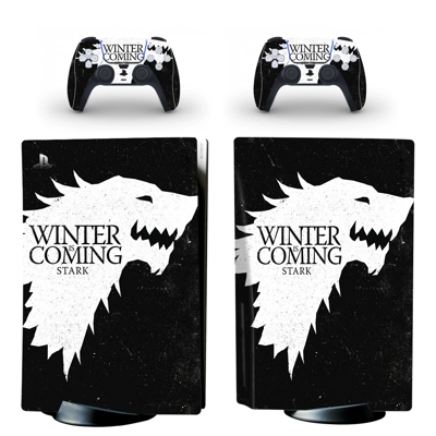 Tv Series Game of Thrones decal skin for PS5 Disc Edition .. Tv Series Game of Thrones decal skin for PS5 Disc Edition ..