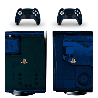 Special Edition decal skin for PS5 Disc Edition Console and two Controllers