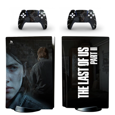 The Last of Us decal skin for PS5 Disc Edition Console and two Controllers