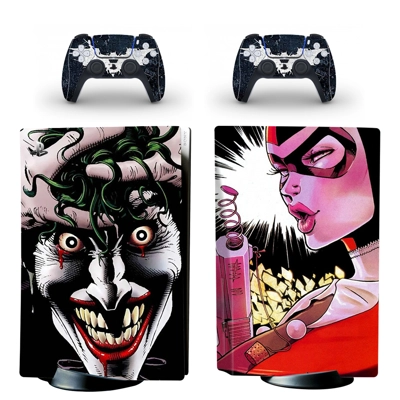 The Joker decal skin for PS5 Disc Edition Console and two .. The Joker decal skin for PS5 Disc Edition Console and two ..
