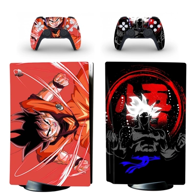Dragon Ball decal skin for PS5 Disc Edition Console and tw.. Dragon Ball decal skin for PS5 Disc Edition Console and tw..