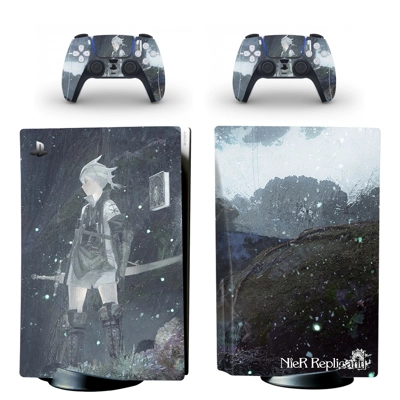 NieR Replicant decal skin for PS5 Disc Edition Console and.. NieR Replicant decal skin for PS5 Disc Edition Console and..