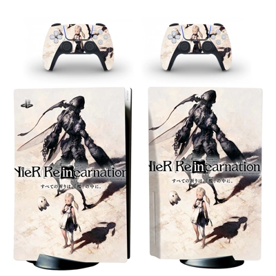 NieR Replicant decal skin for PS5 Disc Edition Console and.. NieR Replicant decal skin for PS5 Disc Edition Console and..