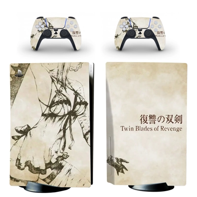 NieR Replicant decal skin for PS5 Disc Edition Console and.. NieR Replicant decal skin for PS5 Disc Edition Console and..
