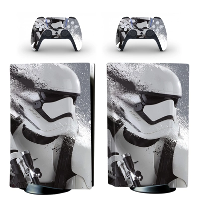 Star Wars Stormtrooper decal skin for PS5 Disc Edition Con.. Star Wars Stormtrooper decal skin for PS5 Disc Edition Con..