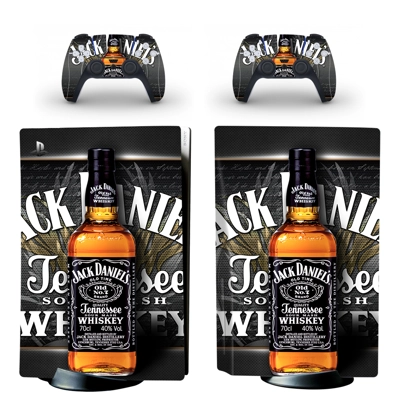 Liquor Whisky decal skin for PS5 Disc Edition Console and .. Liquor Whisky decal skin for PS5 Disc Edition Console and ..
