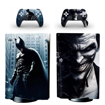 Movie Batman decal skin for PS5 Disc Edition Console and t.. Movie Batman decal skin for PS5 Disc Edition Console and t..