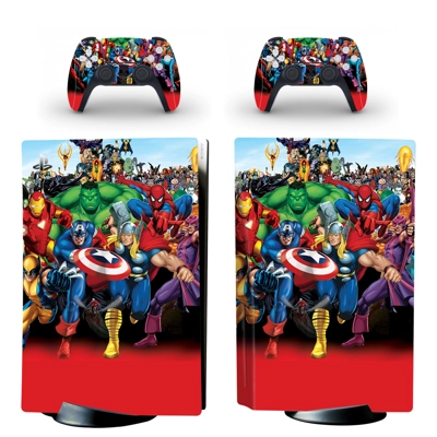 Movie Marvel decal skin for PS5 Disc Edition Console and t.. Movie Marvel decal skin for PS5 Disc Edition Console and t..