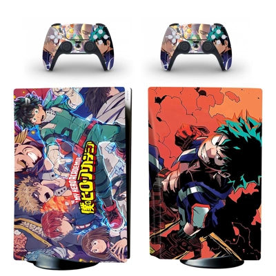 My Hero Academy decal skin for PS5 Disc Edition Console an.. My Hero Academy decal skin for PS5 Disc Edition Console an..