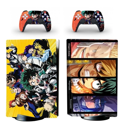 My Hero Academy decal skin for PS5 Disc Edition Console an.. My Hero Academy decal skin for PS5 Disc Edition Console an..