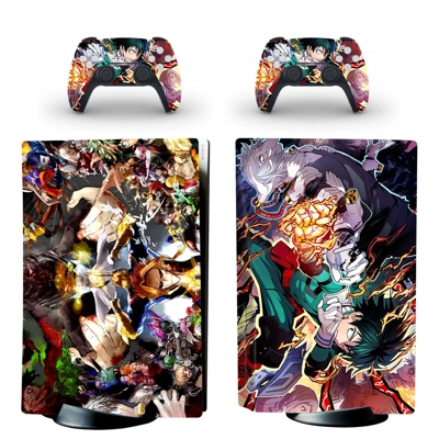 My Hero Academy decal skin for PS5 Disc Edition Console an.. My Hero Academy decal skin for PS5 Disc Edition Console an..
