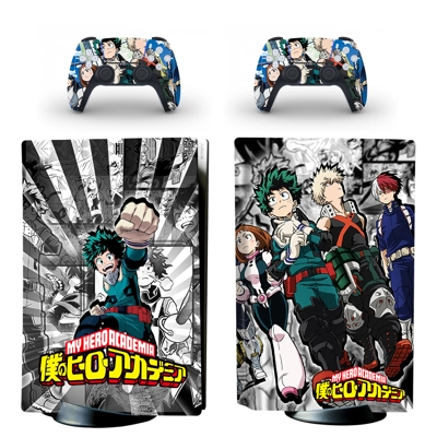 My Hero Academy decal skin for PS5 Disc Edition Console an.. My Hero Academy decal skin for PS5 Disc Edition Console an..