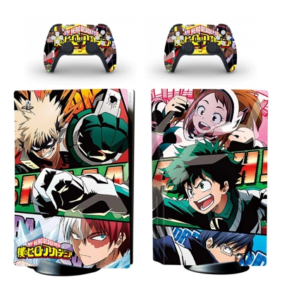 My Hero Academy decal skin for PS5 Disc Edition Console an.. My Hero Academy decal skin for PS5 Disc Edition Console an..