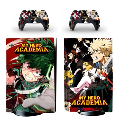 My Hero Academia decal skin for PS5 Disc Edition Console a.. My Hero Academia decal skin for PS5 Disc Edition Console a..