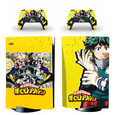 My Hero Academia decal skin for PS5 Disc Edition Console a.. My Hero Academia decal skin for PS5 Disc Edition Console a..