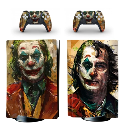 The Joker decal skin for PS5 Disc Edition Console and two .. The Joker decal skin for PS5 Disc Edition Console and two ..
