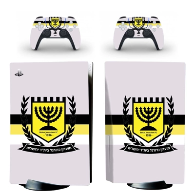 Beitar Jerusalem FC decal skin for PS5 Disc Edition Consol.. Beitar Jerusalem FC decal skin for PS5 Disc Edition Consol..