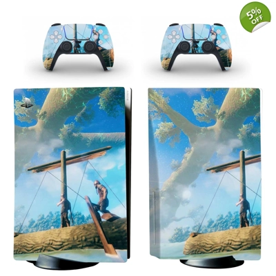 Hall of Valor decal skin for PS5 Disc Edition Console and .. Hall of Valor decal skin for PS5 Disc Edition Console and ..