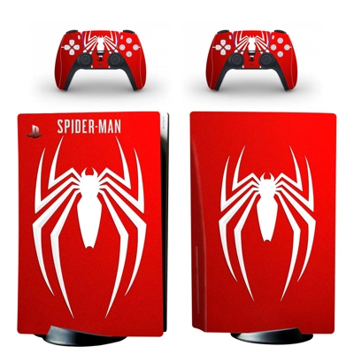 Movie Spiderman decal skin for PS5 Disc Edition Console an.. Movie Spiderman decal skin for PS5 Disc Edition Console an..