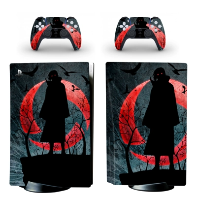 Naruto decal skin for PS5 Disc Edition Console and two Con.. Naruto decal skin for PS5 Disc Edition Console and two Con..