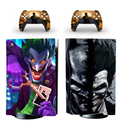 Batman Joker decal skin for PS5 Disc Edition Console and t.. Batman Joker decal skin for PS5 Disc Edition Console and t..