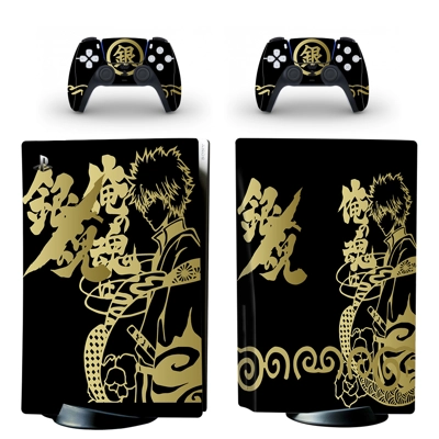 Anime Gintama decal skin for PS5 Disc Edition Console and .. Anime Gintama decal skin for PS5 Disc Edition Console and ..