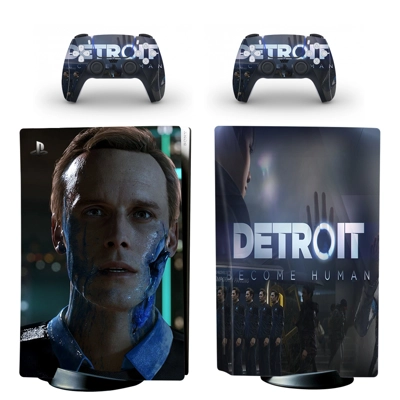 Detroit Become Human decal skin for PS5 Disc Edition Conso.. Detroit Become Human decal skin for PS5 Disc Edition Conso..