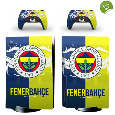 Galatasaray SK decal skin for PS5 Disc Edition Console and.. Galatasaray SK decal skin for PS5 Disc Edition Console and..