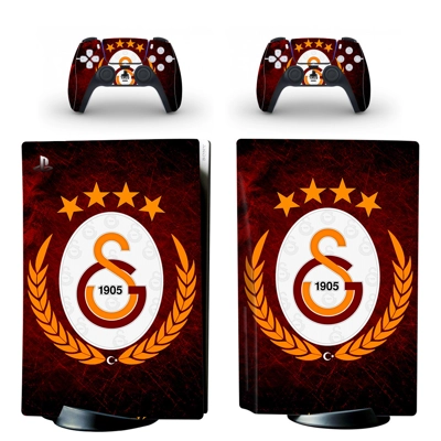 Galatasaray SK decal skin for PS5 Disc Edition Console and.. Galatasaray SK decal skin for PS5 Disc Edition Console and..