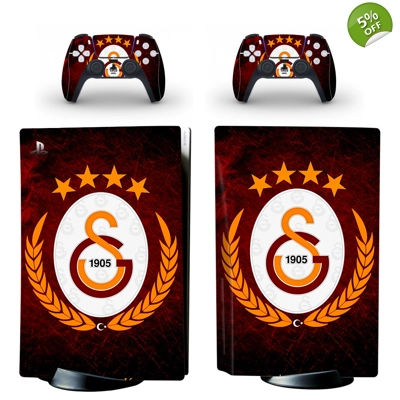 Galatasaray SK decal skin for PS5 Disc Edition Console and.. Galatasaray SK decal skin for PS5 Disc Edition Console and..