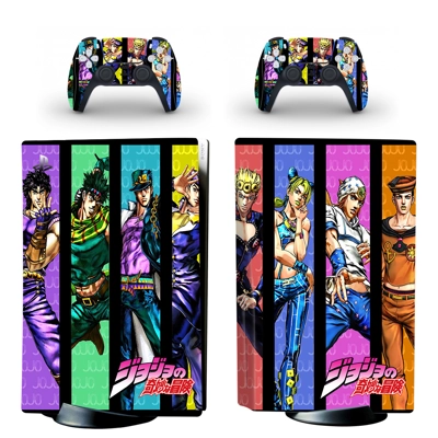 JoJo's Bizarre Adventure decal skin for PS5 Disc Edition C.. JoJo's Bizarre Adventure decal skin for PS5 Disc Edition C..