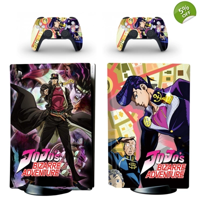 JoJo's Bizarre Adventure decal skin for PS5 Disc Edition C.. JoJo's Bizarre Adventure decal skin for PS5 Disc Edition C..