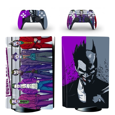 The Joker decal skin for PS5 Disc Edition Console and two .. The Joker decal skin for PS5 Disc Edition Console and two ..