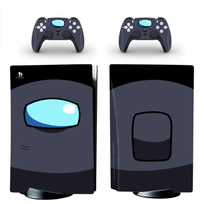 Among Us decal skin for PS5 Disc Edition Console and two C.. Among Us decal skin for PS5 Disc Edition Console and two C..