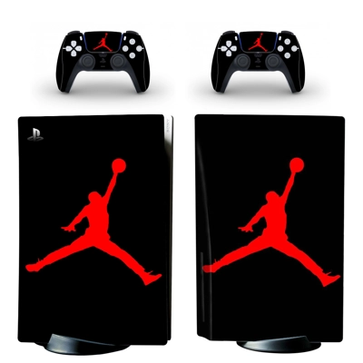 NBA Jordan decal skin for PS5 Disc Edition Console and two Controllers