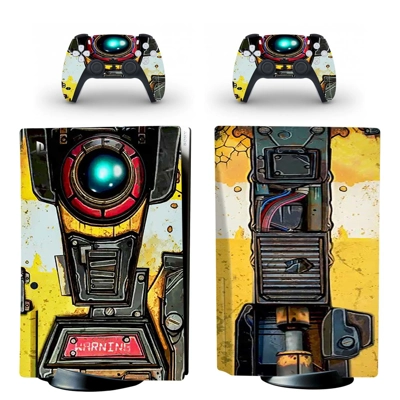 Borderlands decal skin for PS5 Disc Edition Console and tw.. Borderlands decal skin for PS5 Disc Edition Console and tw..