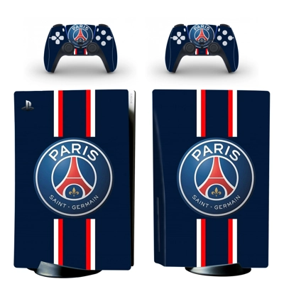 Paris Saint Germain FC decal skin for PS5 Disc Edition Con.. Paris Saint Germain FC decal skin for PS5 Disc Edition Con..