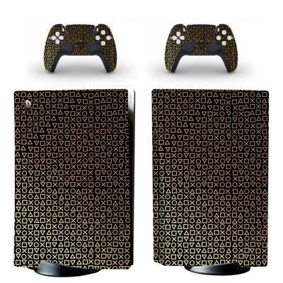 Special Edition decal skin for PS5 Disc Edition Console and two Controllers
