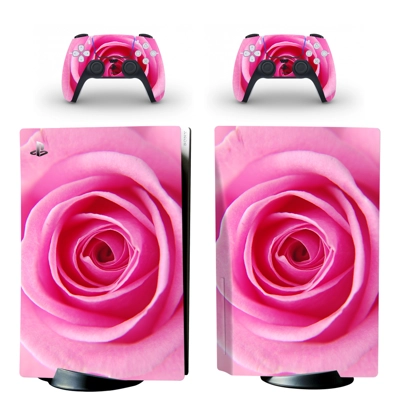 Rose Flower decal skin for PS5 Disc Edition Console and tw.. Rose Flower decal skin for PS5 Disc Edition Console and tw..