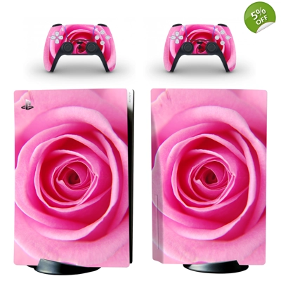 Rose Flower decal skin for PS5 Disc Edition Console and tw.. Rose Flower decal skin for PS5 Disc Edition Console and tw..