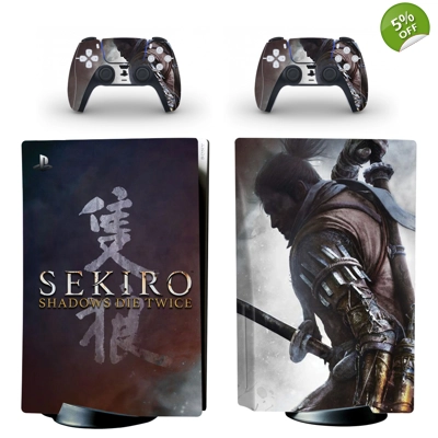 Sekiro Shadows Die Twice decal skin for PS5 Disc Edition C.. Sekiro Shadows Die Twice decal skin for PS5 Disc Edition C..